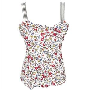 Anthropologie postmark floral tank